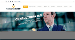 Desktop Screenshot of consultoriaiso.com.br