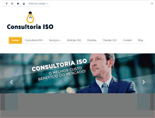 Tablet Screenshot of consultoriaiso.com.br